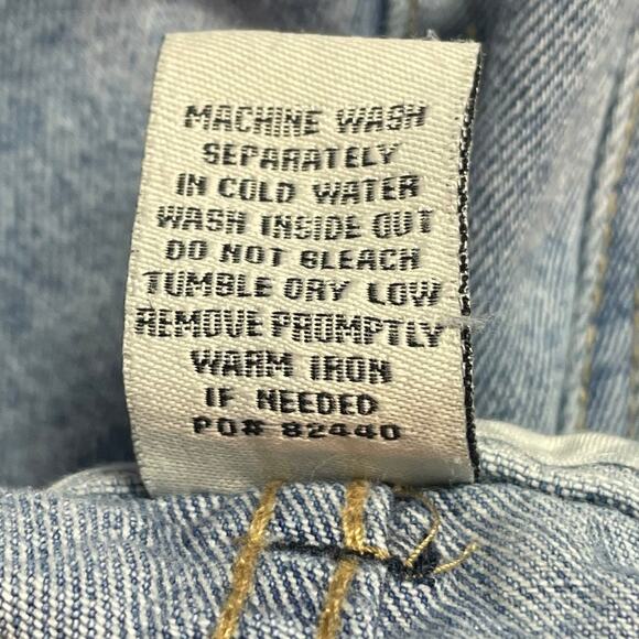 Celebrity Pink Jeans Shorts Size 7 High Rise Hipster Vintage Clash Button Fly - Picture 8 of 8